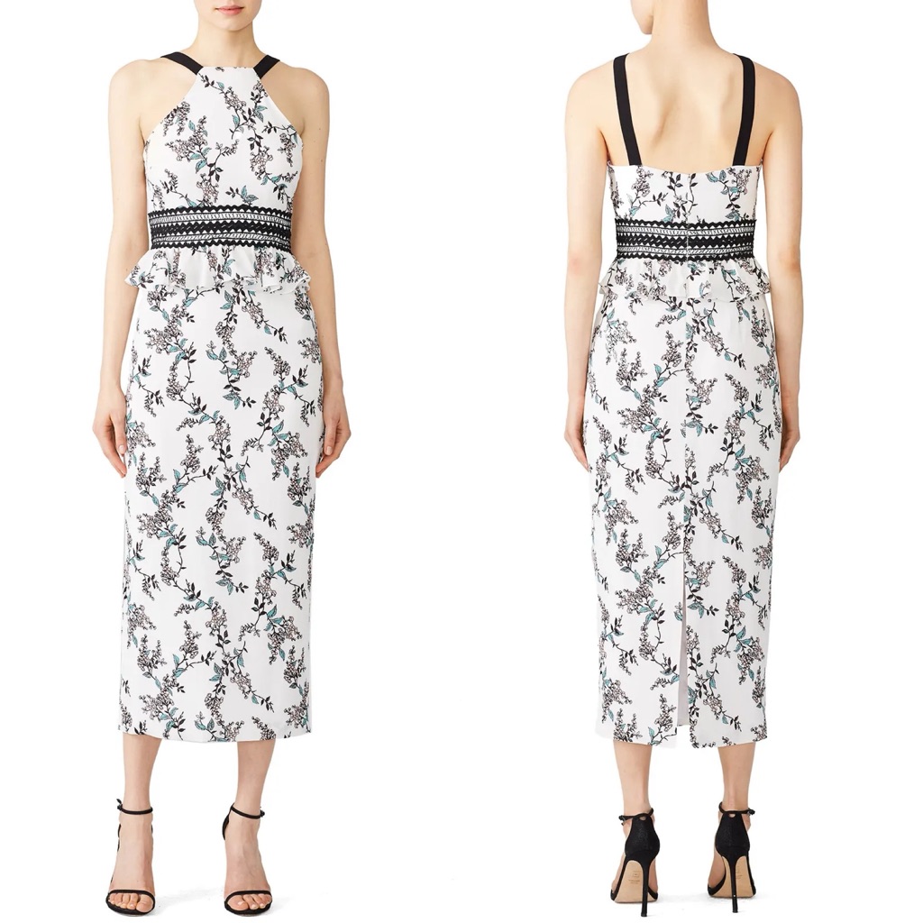 Stylestalker Floral Kaylene Dress - Size S
